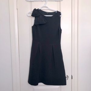 RW&CO Sleeveless Little Black Dress with Bow